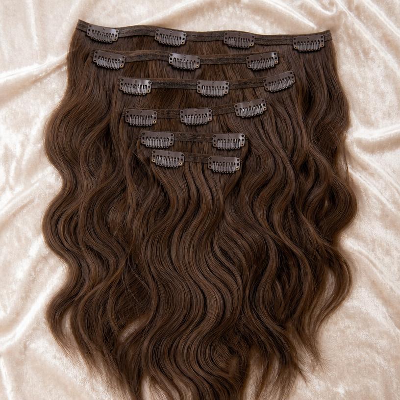 Clip-In Human Hair Extensions